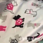 现货优惠 全棉卡通印花棉毛布 32s40s双面棉毛布面料 童装棉毛布